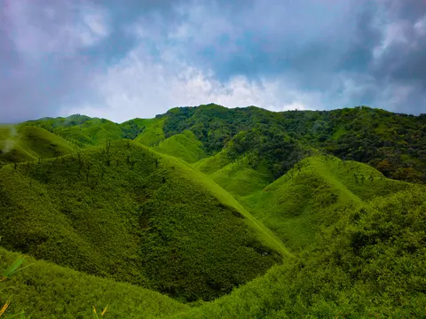 초록 언덕 4K 배경화면 · nature · 3840×2880