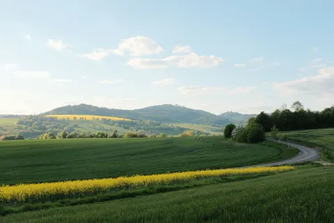 Fond d'écran Collines vertes 4K · nature · 3840×2560