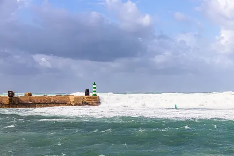Woeste Zee 4K-achtergrond · ocean · 3840×2560