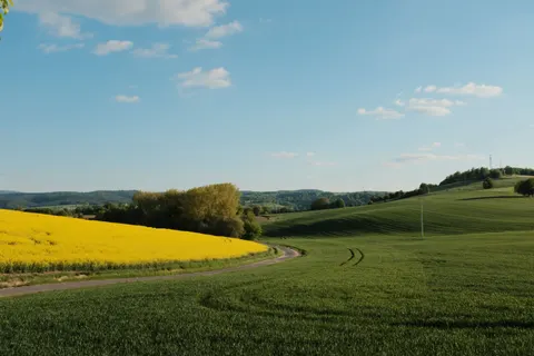 Fond d'écran Collines vertes 4K · nature · 3840×2560