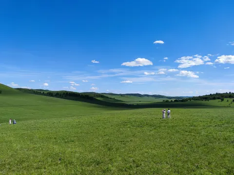 Fond d'écran Collines vertes 4K · nature · 3840×2880