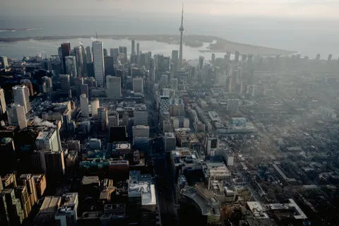 Aerial City 4K Wallpaper · aerial · 3840×2560