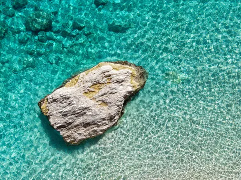 Обои Прозрачная лагуна 4K · ocean · 3840×2880