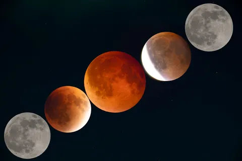 पूर्णिमा का चाँद 4K वॉलपेपर · space · 3840×2560