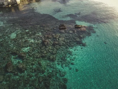 Обои Прозрачная лагуна 4K · ocean · 3840×2880