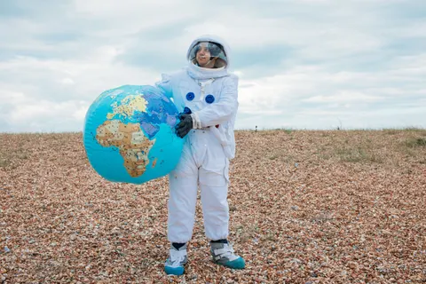 Earth from Space 4K Wallpaper · space · 3840×2560