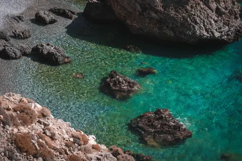 Klare Lagune 4K Hintergrundbild · ocean · 3840×2560