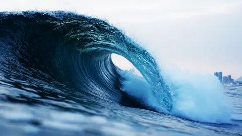 Hình nền Sóng Lướt Ván 4K · ocean · 3840×2160