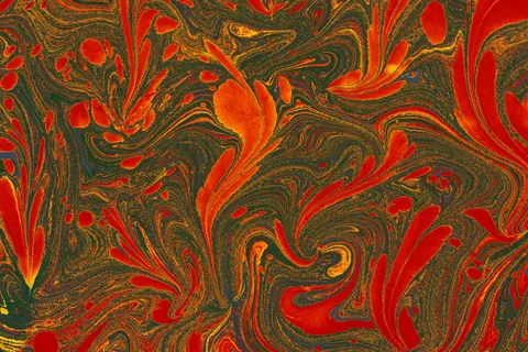 Обои Жидкое золото 4K · abstract · 3840×2560