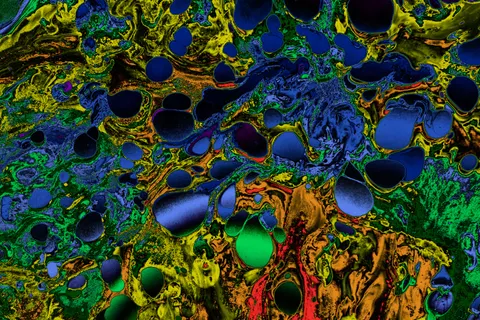 Liquid Gold 4K Wallpaper · abstract · 3840×2560