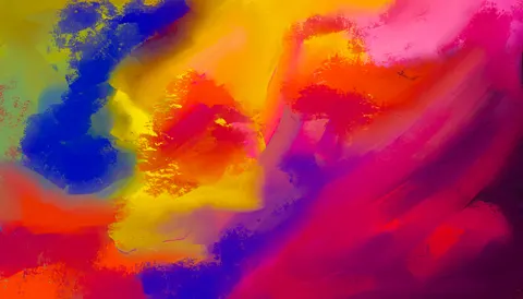 Sfondo Esplosione di polvere colorata 4K · abstract · 3840×2194