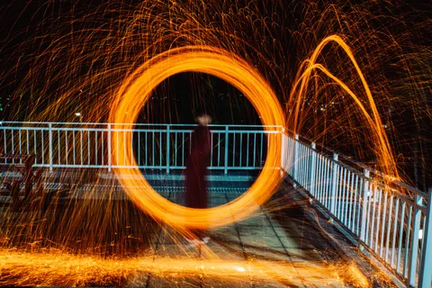 Light Painting 4K Wallpaper · abstract · 3840×2560