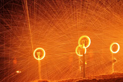 Light Painting 4K Wallpaper · abstract · 3840×2560