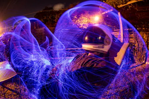 Light Painting 4K Wallpaper · abstract · 3840×2560