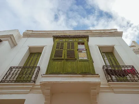 सैंटोरिनी 4K वॉलपेपर · architecture · 3840×2880