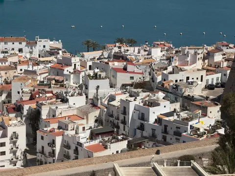والپیپر سانتورینی با کیفیت 4K · architecture · 3840×2880