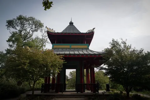 Sfondo Pagoda giapponese 4K · architecture · 3840×2560