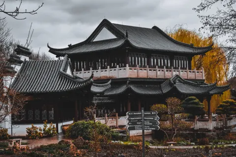 Sfondo Pagoda giapponese 4K · architecture · 3840×2560