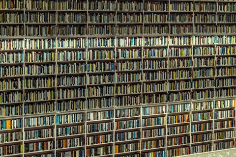 Fond d'écran Grande bibliothèque 4K · architecture · 3840×2560