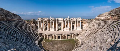 Roman Ruins 4K Wallpaper · architecture · 3840×1635
