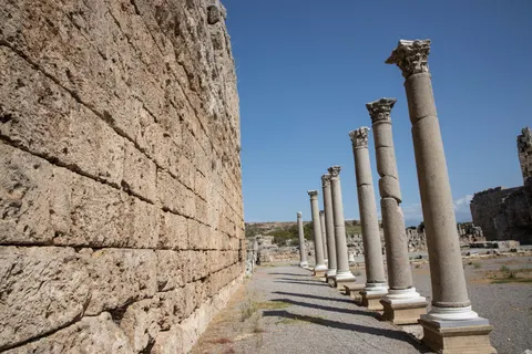 Romeinse ruïnes 4K-achtergrond · architecture · 3840×2560