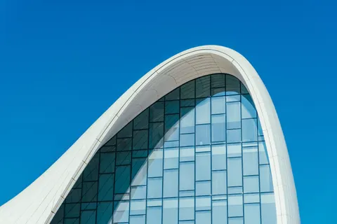 Futuristic Facade 4K Wallpaper · architecture · 3840×2560