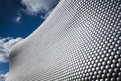 Futuristic Facade 4K Wallpaper · architecture · 3840×2560