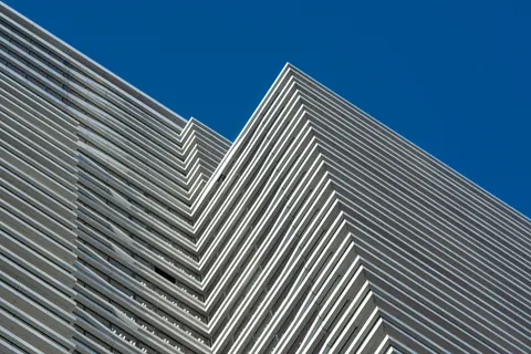 Futuristic Facade 4K Wallpaper · architecture · 3840×2560