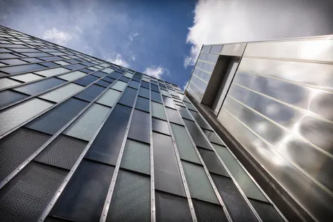 Futuristic Facade 4K Wallpaper · architecture · 3840×2560