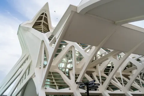 والپیپر نمای آینده‌نگر با کیفیت 4K · architecture · 3840×2560