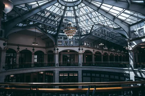 Glass Dome 4K Wallpaper · architecture · 3840×2560