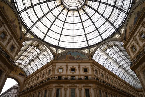 Fond d'écran Dôme de verre 4K · architecture · 3840×2560