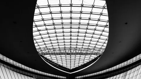 Glass Dome 4K Wallpaper · architecture · 3840×2160