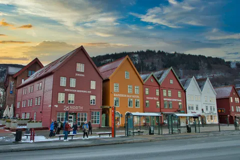 Colorful Houses 4K Wallpaper · architecture · 3840×2560