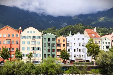 Colorful Houses 4K Wallpaper · architecture · 3840×2560