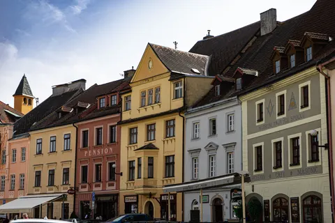 Colorful Houses 4K Wallpaper · architecture · 3840×2563