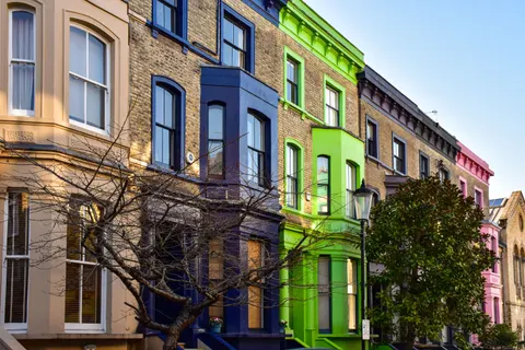 Colorful Houses 4K Wallpaper · architecture · 3840×2560