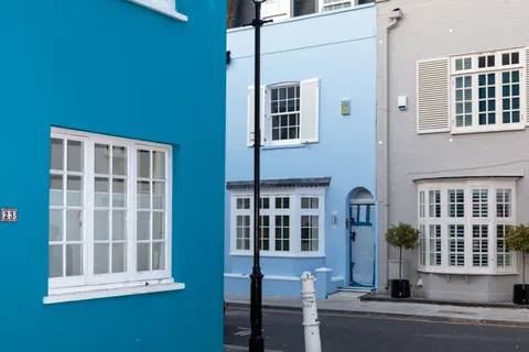 Wallpaper Rumah Warna-warni 4K · architecture · 3840×2560