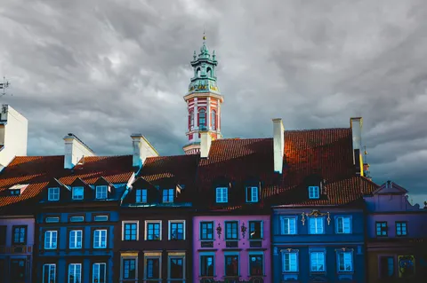 Colorful Houses 4K Wallpaper · architecture · 3840×2555
