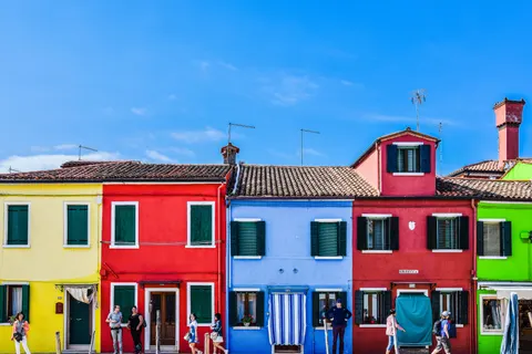 Colorful Houses 4K Wallpaper · architecture · 3840×2560