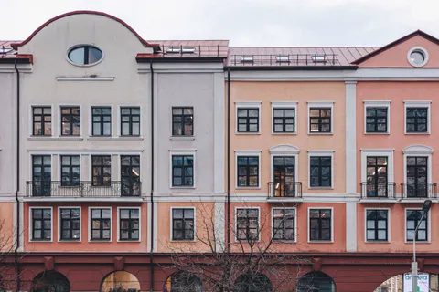 Colorful Houses 4K Wallpaper · architecture · 3840×2560
