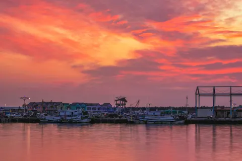 海港 4K桌布 · ocean · 3840×2560