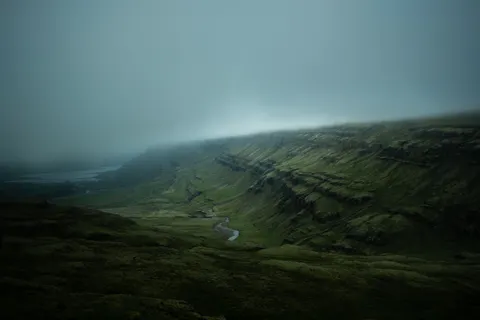 Dark Mountains 4K Wallpaper · dark · 3840×2560