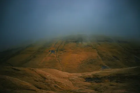 Dark Mountains 4K Wallpaper · dark · 3840×2560
