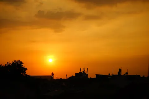 Golden Sunset 4K Wallpaper · sunset · 3840×2560