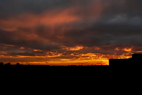 Golden Sunset 4K Wallpaper · sunset · 3840×2563