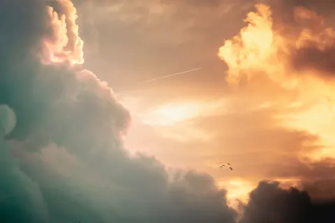 Golden Sunset 4K Wallpaper · sunset · 3840×2560