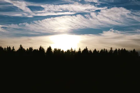 Sunset Silhouette 4K Wallpaper · sunset · 3840×2560