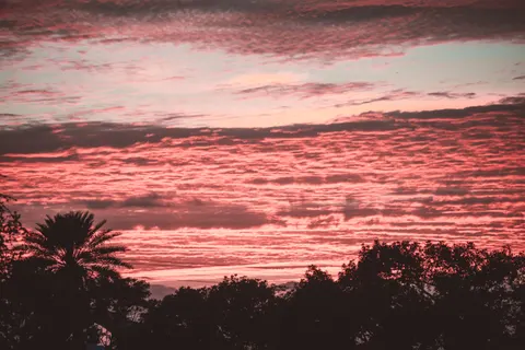 Pink Sunset 4K Wallpaper · sunset · 3840×2560