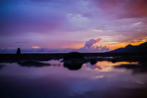Pink Sunset 4K Wallpaper · sunset · 3840×2560